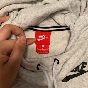 ⚡️NIKE gray hoodie